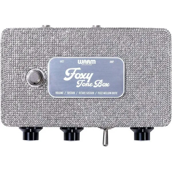 Педаль эффектов для электрогитары Warm Audio Foxy Tone Box Limited Edition Glitz Octave Fuzz