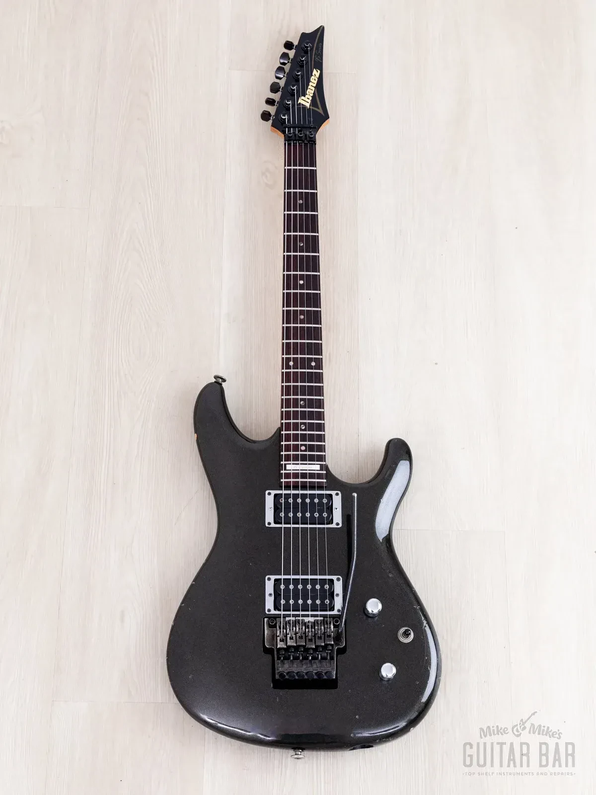 Электрогитара Ibanez JS1000-BP Joe Satriani Signature HH Black Pearl w/gigbag Japan 1997