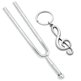 Камертон keepdrum KDTFA нота Ля 440 Гц, с брелоком