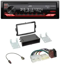 JVC Bluetooth USB DAB MP3 Autoradio für Dacia Lodgy Sandero Opel Vivaro