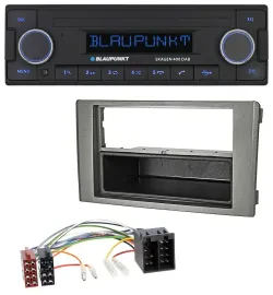Blaupunkt DAB USB Bluetooth MP3 Autoradio für Iveco Daily (06-14) dunkelgrau