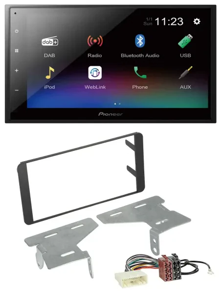 Pioneer USB Bluetooth DAB 2DIN MP3 Autoradio für Subaru BRZ (ab 2012)
