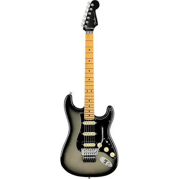 Электрогитара Fender American Ultra Luxe Stratocaster HSS Floyd Rose Maple FB Silver Burst
