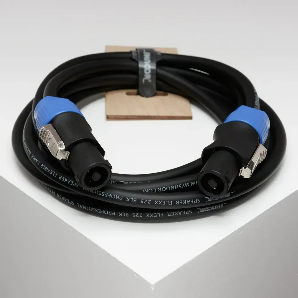 Спикерный кабель SHNOOR SC225-SPSP-25m Black 25 м