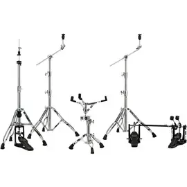 Набор стоек для ударных Mapex Armory Series HP8005-DP 5-Piece Hardware Pack with Double Pedal Chrome