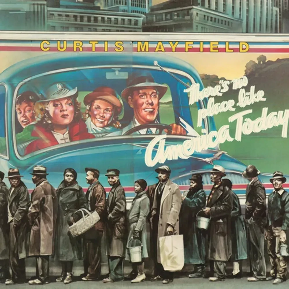 Виниловая пластинка Curtis Mayfield – There's No Place Like America 1975 Sealed