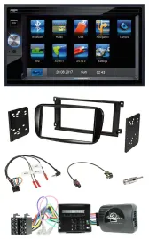 Blaupunkt SD Bluetooth 2DIN MP3 USB Lenkrad Autoradio für Ford Focus C-Max CAN-B