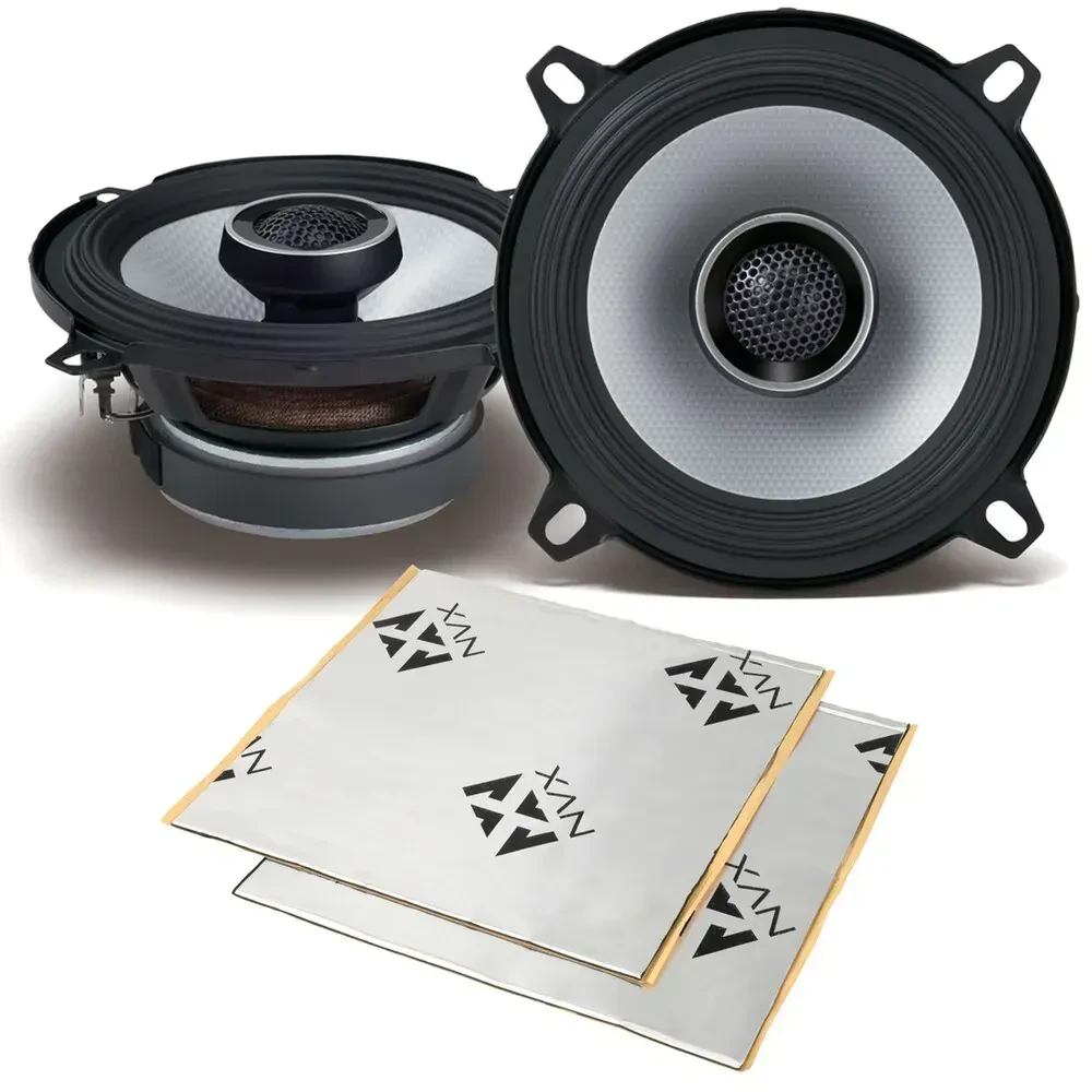 Пассивная акустическая система Alpine S2-S50 5.25", 110W RMS, коаксиальная (набор) с комплектом шумоизоляции