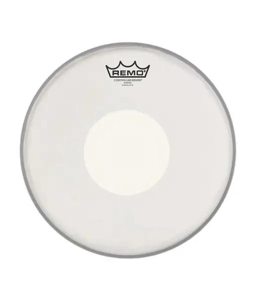 Пластик для барабана Remo 14" Controlled Sound Coated White Dot