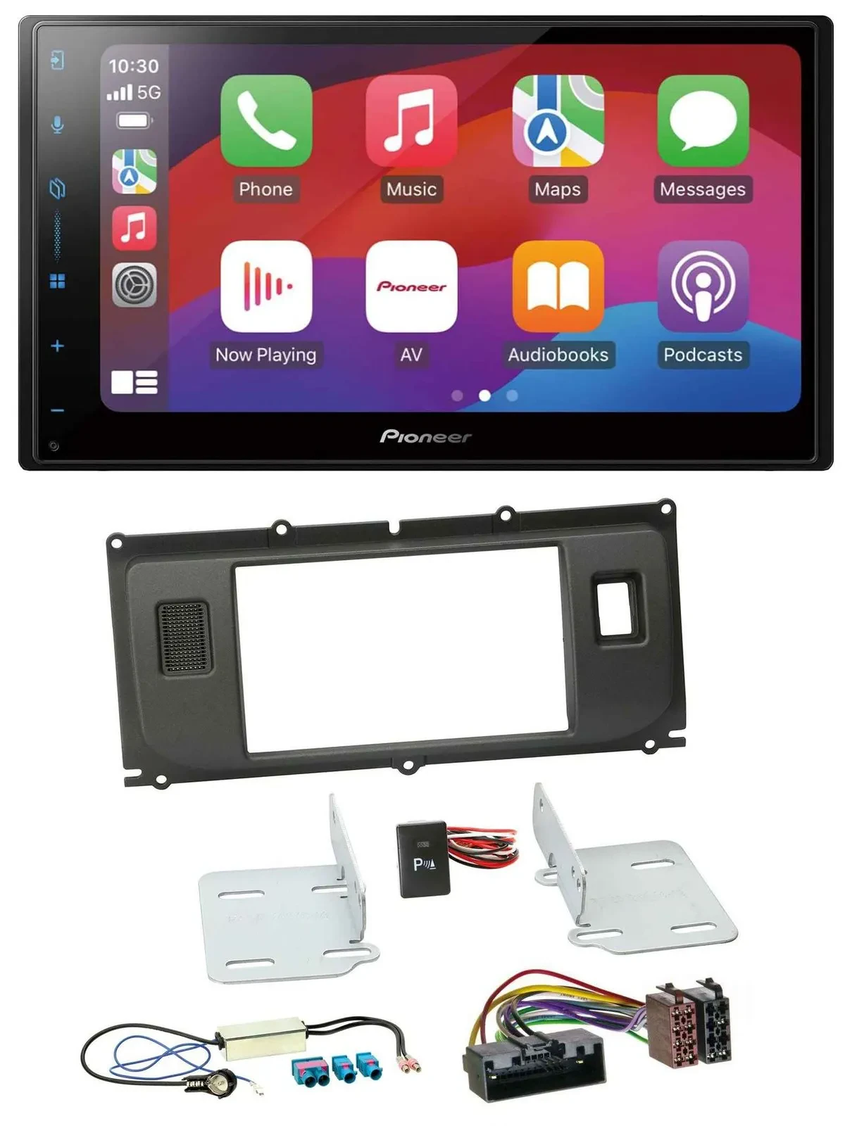 Pioneer DAB USB MP3 Bluetooth 2DIN Autoradio für Land Rover Evoque ab 2011