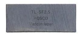 HOSCO Sattelschlitzfeile, 20 x 50mm, 2,5mm Blattstärke