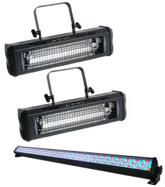 Комплект светового оборудования American DJ MEGA FLASH DMX+ROCKSTRIP 252