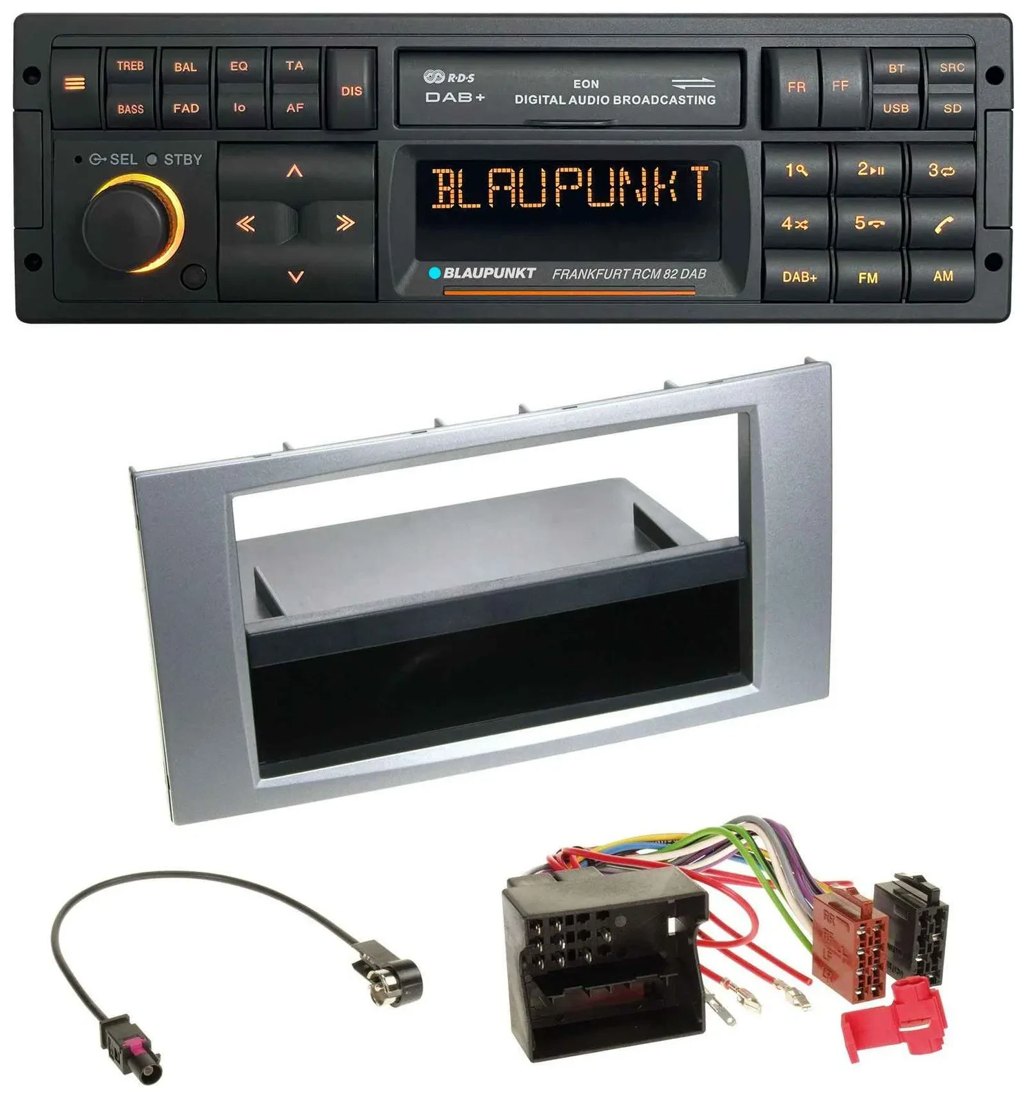 Blaupunkt USB DAB SD MP3 Bluetooth Autoradio für Ford Galaxy Focus C-Max S-Max 0