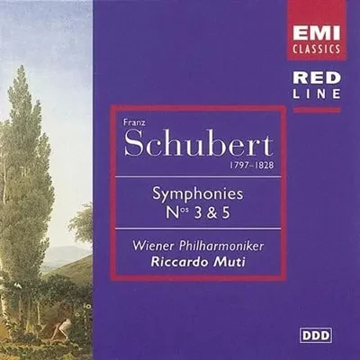 RICCARDO MUTI - Schubert: Symphonies 3 & 5 (CD)