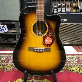 Электроакустическая гитара Fender CD-140SCE Sunburst Case China 2020