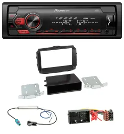 Pioneer DAB 1DIN MP3 AUX USB Autoradio für Alfa Romeo Giulietta 940 Facelift ab