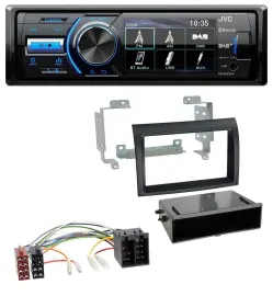 JVC Bluetooth MP3 USB DAB Autoradio für Citroen Jumper Fiat Ducato 06-11 schwarz
