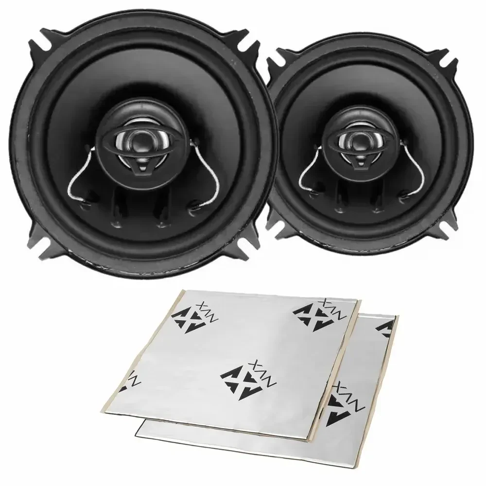 Пассивная акустическая система для автомобиля Cerwin-Vega XED42 4" 40W коаксиальная (набор) с шумоизоляцией