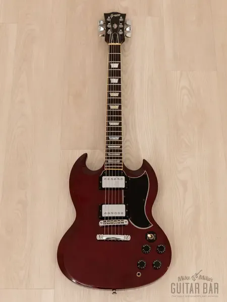 Электрогитара Greco SG-600 SG Standard Vintage Guitar Cherry Japan 1977 w/Case