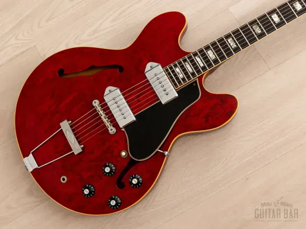 1967 Gibson ES-330 TDC Vintage Hollowbody Guitar Cherry, Near-Mint w/ Case