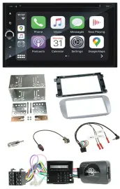 Blaupunkt 2DIN Bluetooth DAB USB DVD Lenkrad Autoradio für Ford Galaxy C-Max Foc