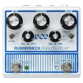 Б/У Педаль эффектов для электрогитары DigiTech DOD Rubberneck Analog Delay, 2 footswitches, White