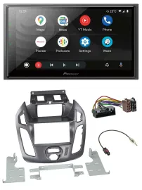 Pioneer USB 2DIN DAB MP3 Bluetooth Autoradio für Ford Transit mit Display 2012-2