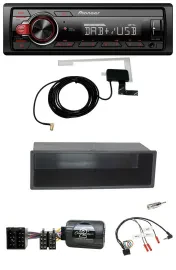 Pioneer 1DIN MP3 DAB USB Lenkrad Autoradio für Citroen C2 C3 Berlingo 02-06