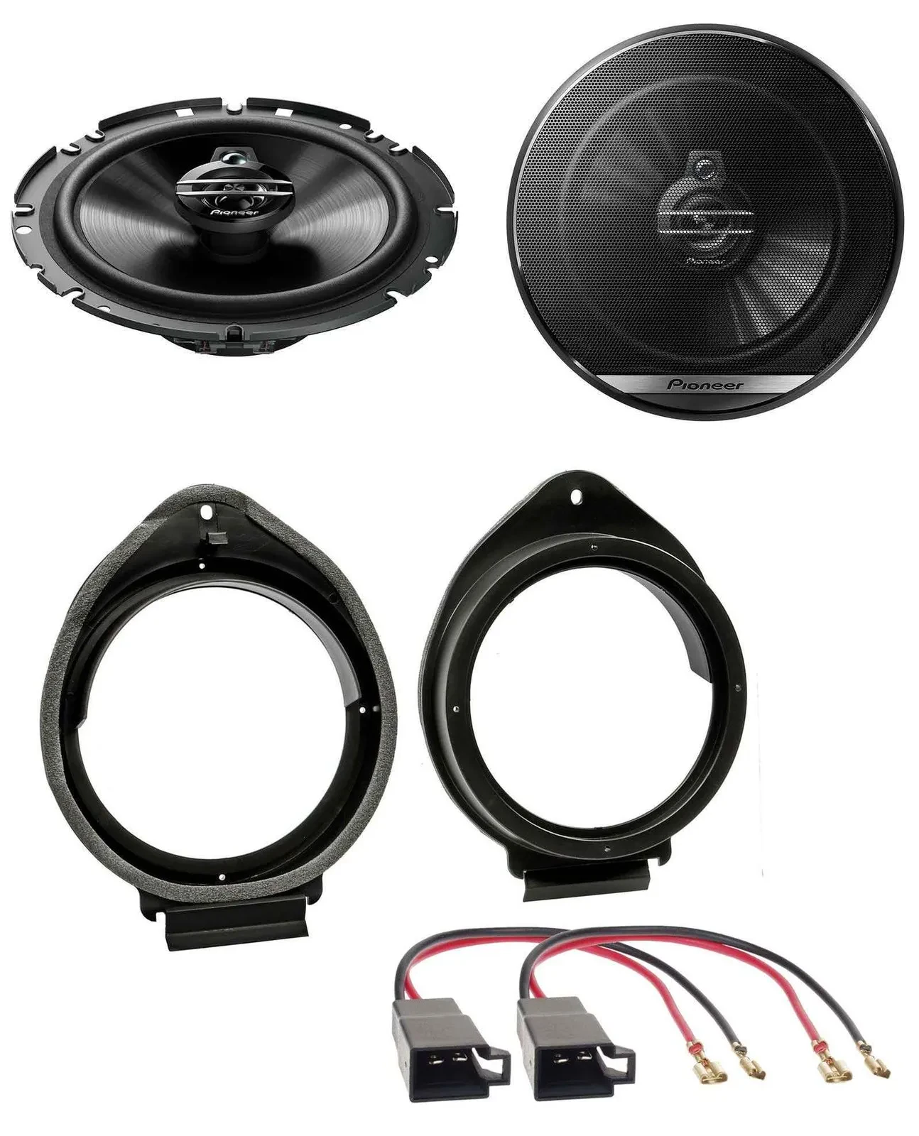 Pioneer 3-Wege 300Watt 16,5cm Lautsprecher für Opel Astra Adam Mokka Meriva Karl
