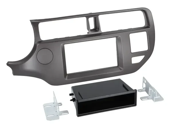 Radioblende DIN Autoradio für Kia Rio (UB 2011-2015) anthrazit