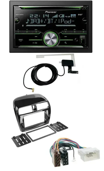 Pioneer CD USB MP3 Bluetooth 2DIN DAB Autoradio für Mitsubishi SpaceStar Mirage