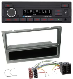 Blaupunkt USB AUX Bluetooth MP3 Autoradio für Opel Corsa C ISO 2000-2004 alumini