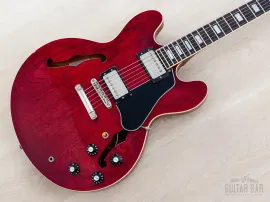 Б/У Электрогитара Greco SA-550 полуакустическая, 1979, Япония, с звукоснимателями Maxon U-1000, с кейсом