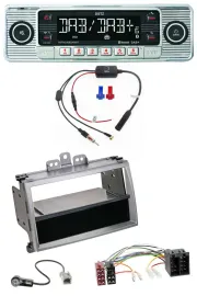 Dietz DAB USB MP3 Bluetooth Autoradio für Hyundai i20 (08-11) Ablagefach