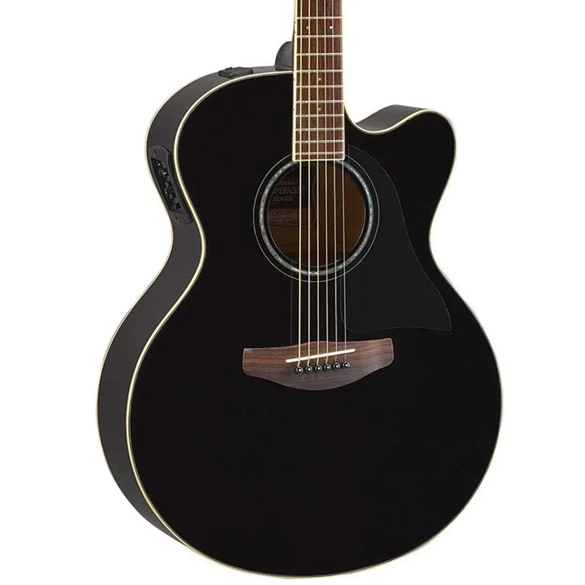 Yamaha CPX600 Acoustic Electric Guitar Black