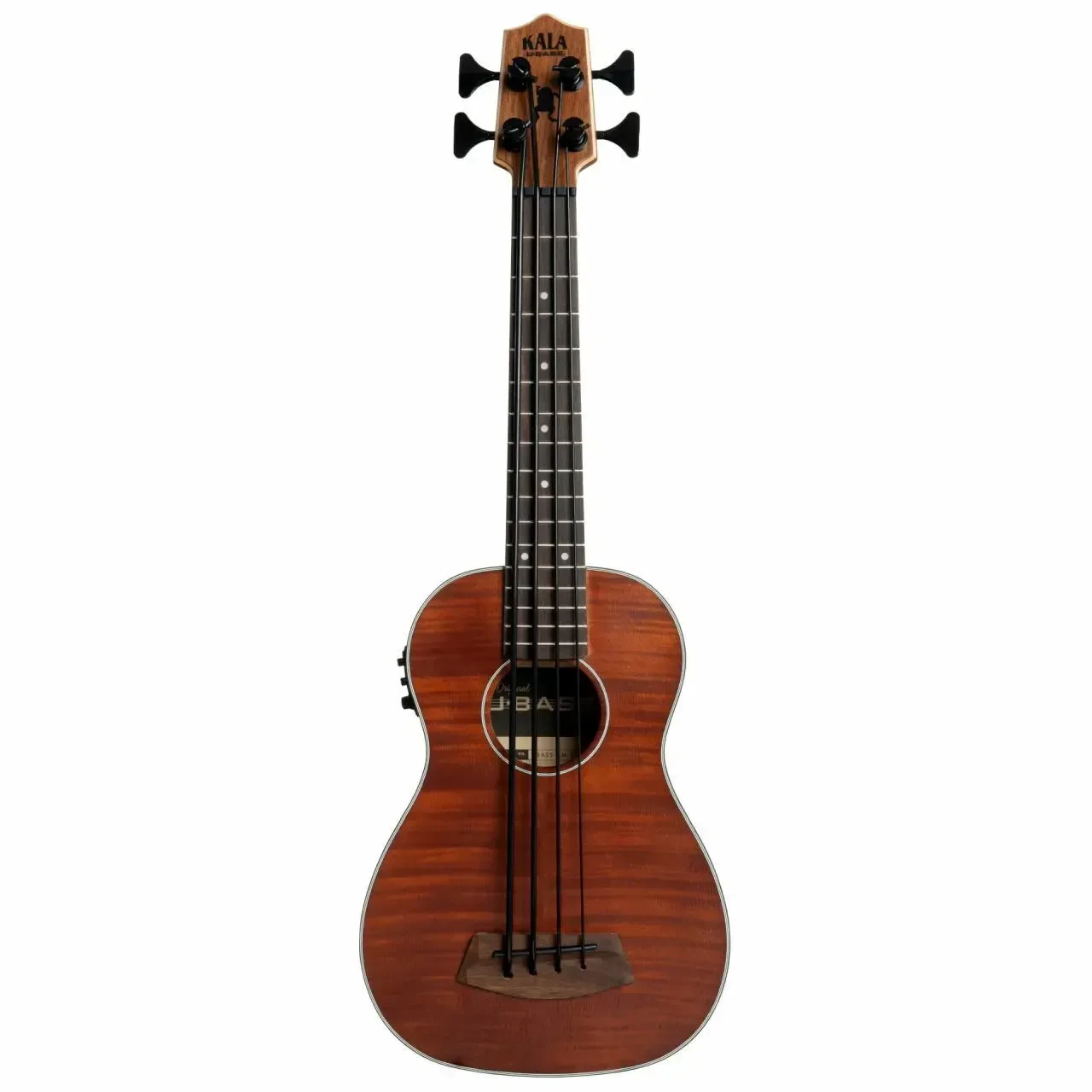 KALA U-Bass Exotic Mahogany, Fretted, with Deluxe Bag