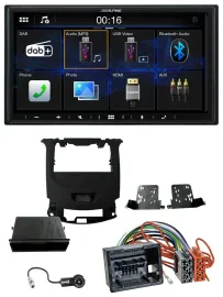 Alpine Bluetooth 2DIN MP3 DAB USB Autoradio für Chevrolet Cruze ab 16 Klavierlac
