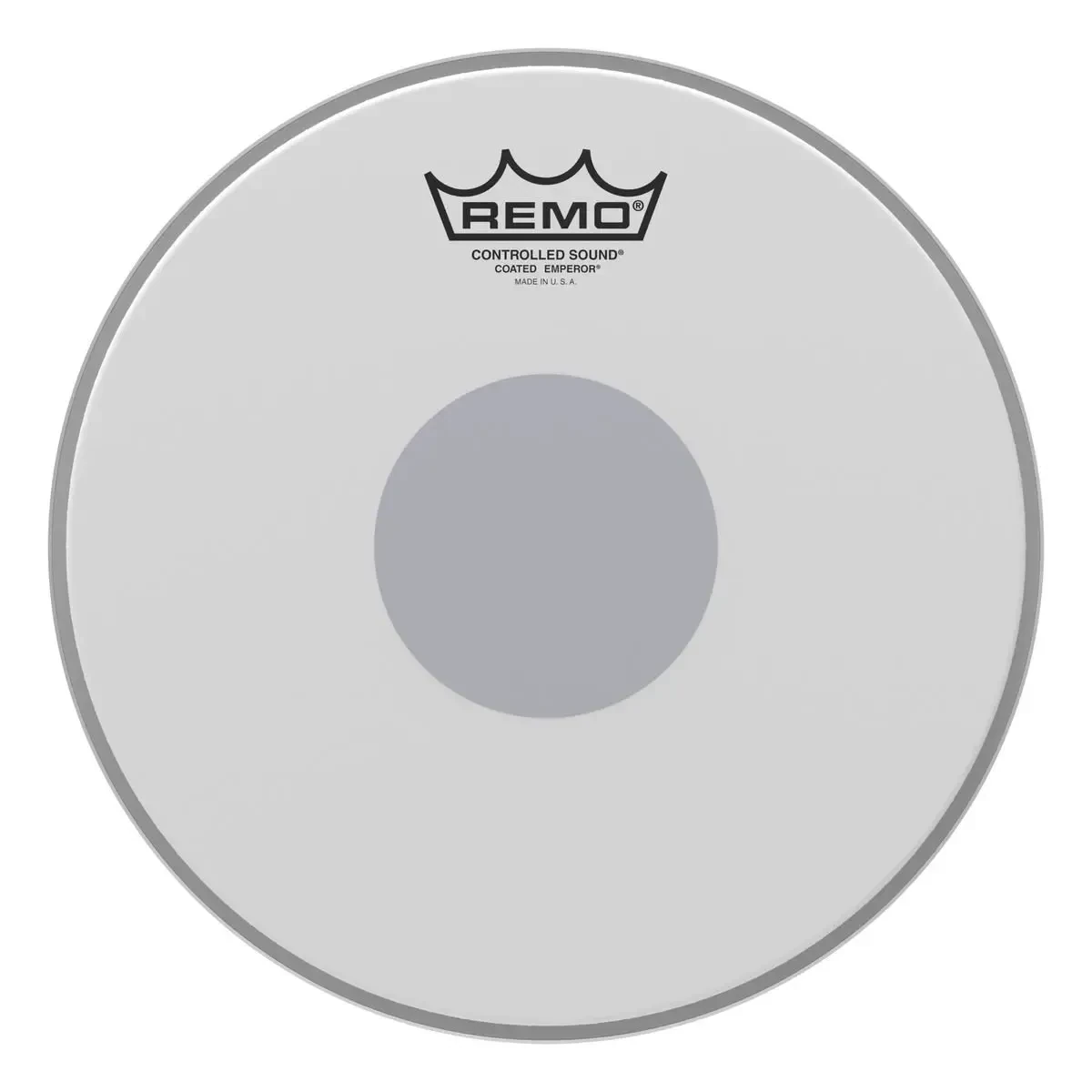 Пластик для барабанов Remo 13" Controlled Sound Emperor Coated Black Dot