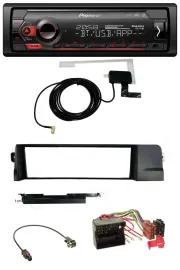 Pioneer DAB USB MP3 Bluetooth Autoradio für BMW 3er E46 Profiversion Quadlock
