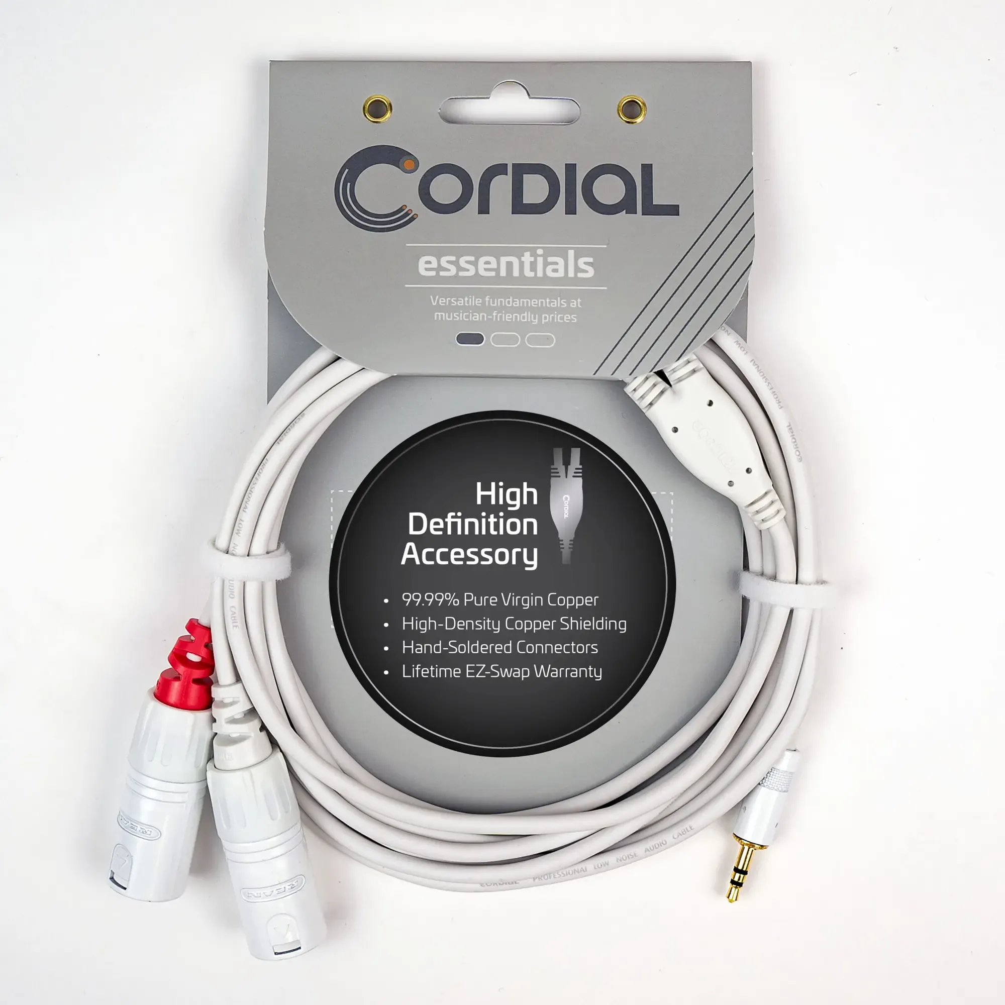 Коммутационный кабель Cordial CFY 1.8 WMM-SNOW 1.8 м