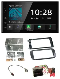 Автомагнитола для Ford S-Max/Mondeo (с 2007) Kenwood 2DIN, Bluetooth, DAB, USB, MP3