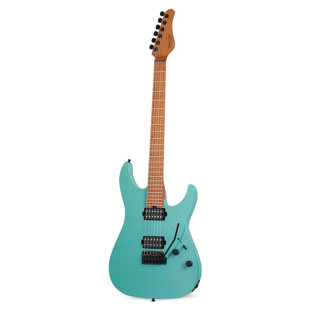 Schecter AM 6 Aaron Marshall Signature Custom Pale Emerald Electric Guitar