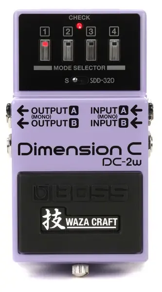 Педаль эффектов для электрогитары Boss DC-2W Dimension C Waza Craft Chorus