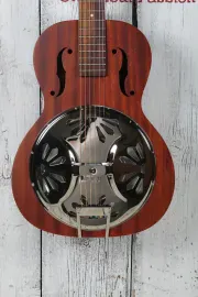 Б/У Резонаторная гитара Gretsch G9200 Boxcar Round Neck Natural Semi Gloss