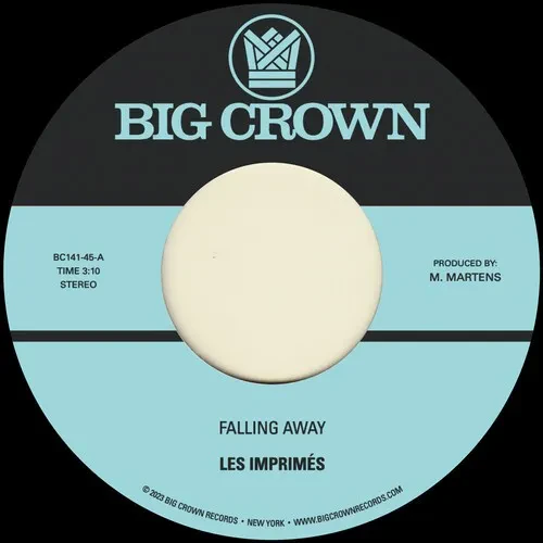 Виниловая пластинка Les Imprimes – Falling Away B/w Still Here 7" (релиз 2023)