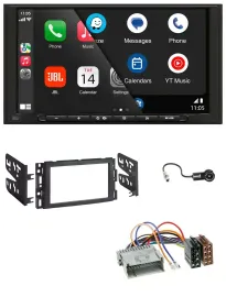 Автомагнитола для Buick Enclave (2008–2012) JBL 2DIN DAB Bluetooth USB MP3