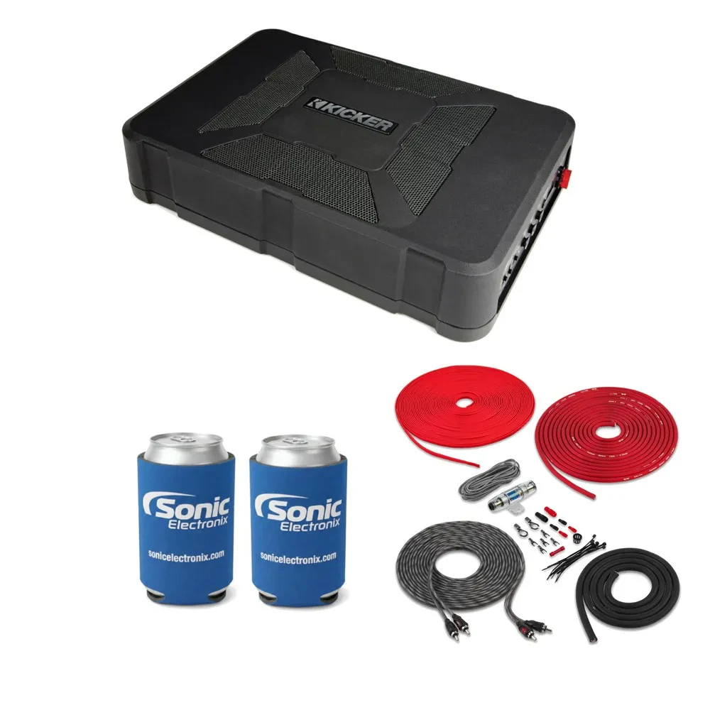 Сабвуфер Kicker 51HS8 8" (набор) с комплектом для установки усилителя