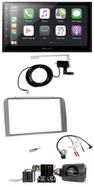 Pioneer USB Lenkrad 2DIN Bluetooth DAB Autoradio für Alfa Romeo 147 GT 2007-2010