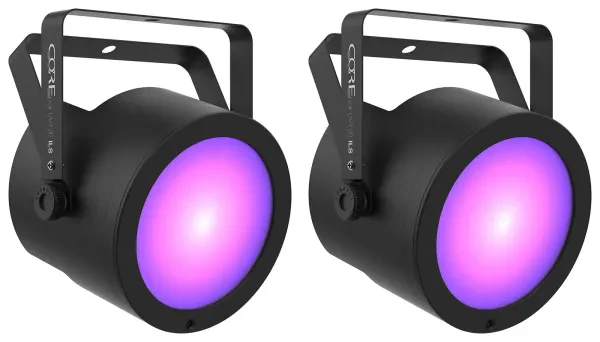Ультрафиолетовый светильник Chauvet DJ COREpar UV 120 ILS UV COB LED D-Fi USB (пара)