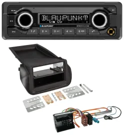 Blaupunkt Bluetooth DAB MP3 USB Autoradio für Citroen Nemo Peugeot Bipper ab 200